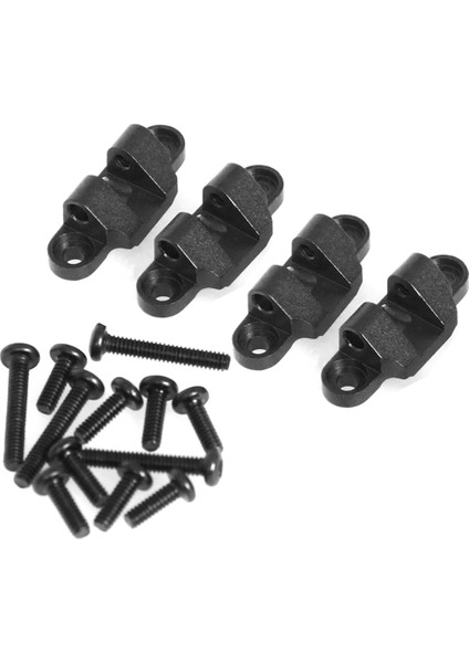 Rc Araba Yükseltme Losi Için Alt Şok Emici Montaj Kiti 1/18 Mini Lmt 4x4 Fırça Canavar Kamyonu Rc Araba Yükseltme Parçaları C (Yurt Dışından)