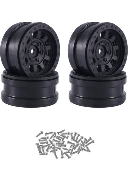 4pcs Plastik Beadlock 1.9 Tekerlek Hub Tekerlek Jant 1/10 Rc Paletli Araba Eksenel SCX10 Wraıth RR10 Capra RBX10 Traxxas Trx4,3 (Yurt Dışından) fiyatları