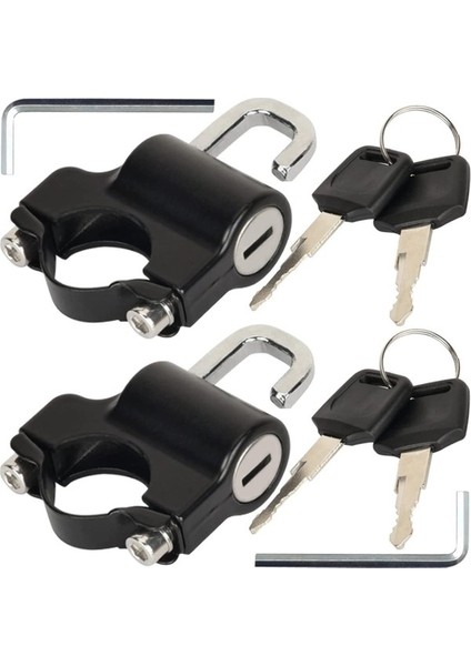 Shuai Yan Gidon Motosiklet Kask Kilidi 2 Adet 22 mm (Yurt Dışından)