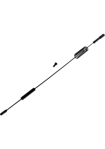 Rc Otomobil Modeli Için Yedek Vidalı Antenler 1/10 Traxxas -4 - Siyah, 290MM (Yurt Dışından) modelleri