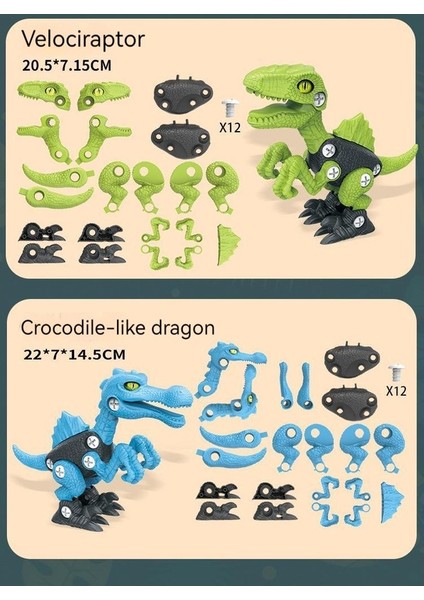 Toy Dinosaur Oyuncak Yapım Seti (Yurt Dışından) fiyatları