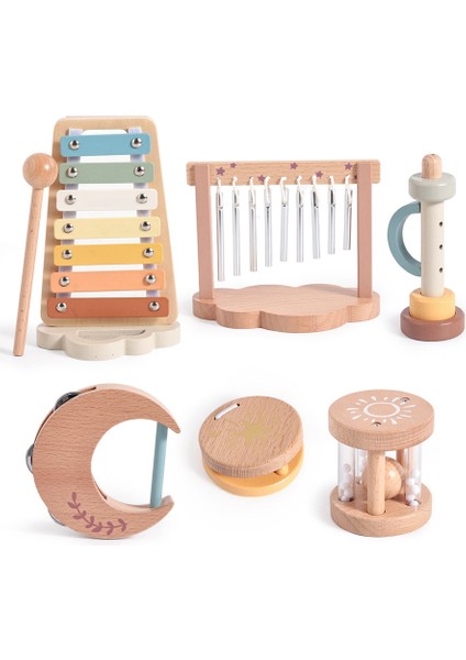 Çocuk Müzik Oyuncakları Erken Eğitim Işitme Egzersizi Çocuk Müzik Enstrümanı Oyuncaklar Bulut Piyano Seti (Yurt Dışından)