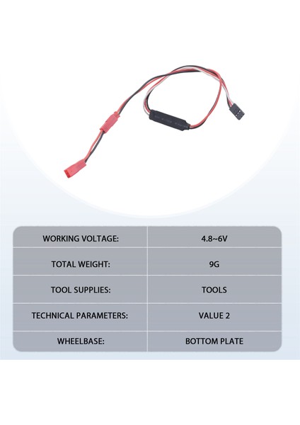 Rc Araba Vinç 3ch Uzaktan Kumanda, 1/10 Rc Prıgler Axıal SCX10 Traxxas Trx4 Tamiya Için Adaptör Fişiyle Kablo Alın (Yurt Dışından) indirimleri