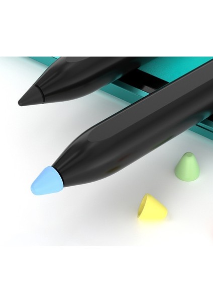 Xiaomi Akıllı Kalem Için 10 Adet Yumuşak Silikon Kalem Ucu Kapağı Dokunmatik Ekran Stylus Kalem Ucu Kol-Siyah (Yurt Dışından) fırsatları