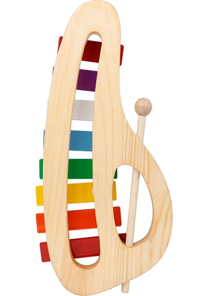 Taşınabilir Sekiz Tonlu El Çalma Piyano, Çubuk Çubuğu Erken Eğitim Ksilofon Perküsyon Enstrümanı (Yurt Dışından) modelleri