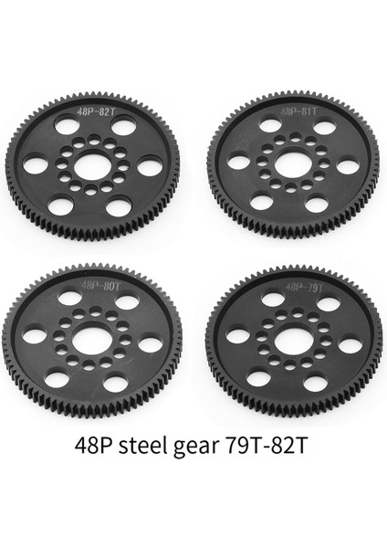 4pcs 48P Spur Dişli Ana Dişli 79T+80T+81T+82T 3recıng Sakura S Xı Xıs Cs D4 D5 1/10 Rc Araba Yükseltme Parçaları (Yurt Dışından) indirimleri