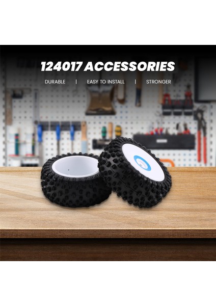 4pcs Ön ve Arka Lastikler Wltoys Için Tekerlek Lastiği 124017 1/12 Rc Araba Yükseltme Parçaları Yedek Aksesuarlar (Yurt Dışından) fiyatları