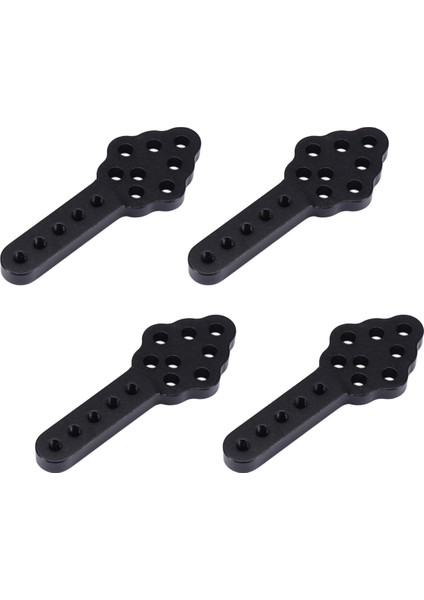 4pcs Cnc Metal Şok Emici Montaj Ayar Yükseklik Açısı Rc Paletli Araba Eksenel SCX10 90046 D90 D110, Siyah (Yurt Dışından) fiyatları