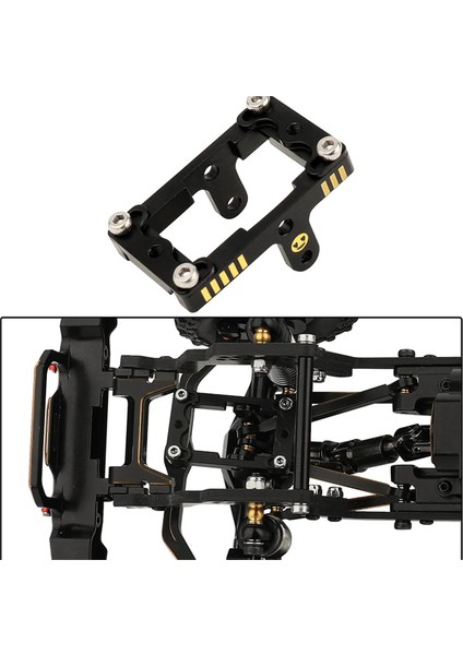 TRX4M Servo Için Metal Servo Montaj Braketi 1/18 Bronco Defender Rc Araba Yükseltme Parçaları (Yurt Dışından) indirimleri