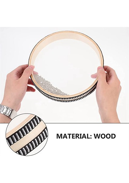 2 Adet Tef 8 Inç Deniz Dalgası Ses Davul Dalgası Davul Okyanus Ses Davul Müzik Aleti Perküsyon Enstrümanı (Yurt Dışından) modelleri