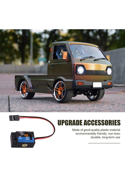 Wpl D12 Mini Kamyon Drift Flat Çalışma Rc Araç Yardımcı Modifikasyon Aksesuarları Için Yüksek Hızlı Drift Yardımcı Gyro (Yurt Dışından) fırsatları
