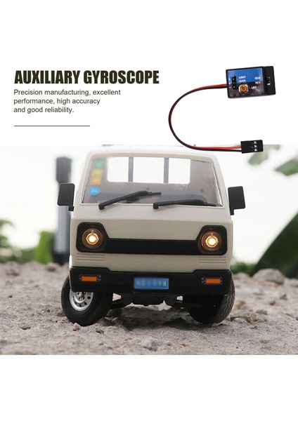 Wpl D12 Mini Kamyon Drift Flat Çalışma Rc Araç Yardımcı Modifikasyon Aksesuarları Için Yüksek Hızlı Drift Yardımcı Gyro (Yurt Dışından) indirimleri