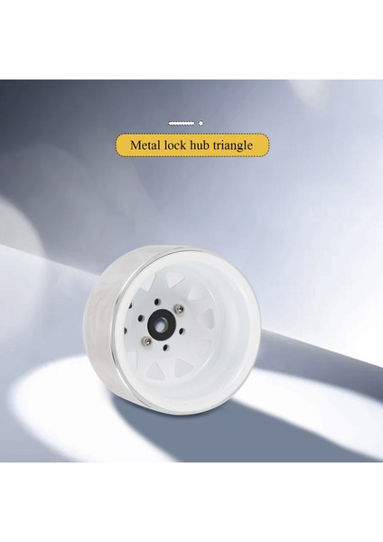 4pcs Derin Tabak Vagonu 1.9 Metal Beadlock Tekerlek Göbeği 1/10 Rc Paletli Eksenel SCX10 90046 Traxxas Trx4 RC4WD D90,5 (Yurt Dışından) modelleri