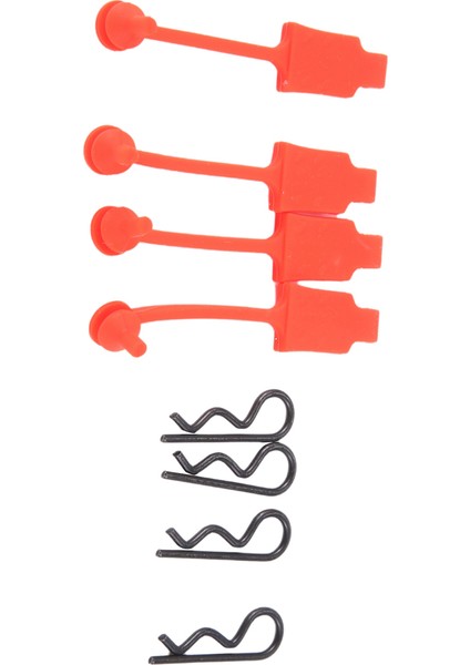 4pcs Lastik Araba Gövdesi Klipsli Tutucu Kabuk 1/10 Arrma Senton Granit Typhon Traxxas Eğik Udr, 1 (Yurt Dışından) modelleri