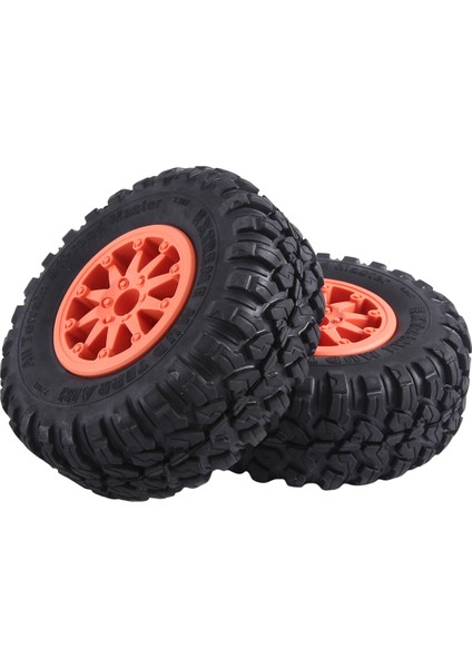 4pcs 118X44MM 2,2 Inç Kauçuk Lastikler ve Plastik Beadlock Tekerlek Jant 1:10 Rc Rc Rock Tracler Axial SCX10 RR10 Rc Araba, Turuncu (Yurt Dışından) indirimleri