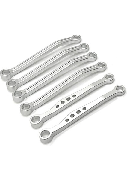 Rc Araba Yükseltme Ön ve Arka Sabit Çubuk Kiti Wpl 1/16 C64 Rc Araç Yükseltme Parçaları Gümüş (Yurt Dışından) fiyatları