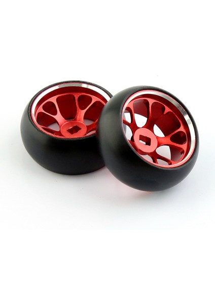 Sert Plastik Sürüklenme Lastikleri Lastik Metal Tekerlek Jant Wltoys 284131 K969 K989 Kyosho Mini-Z 1/28 Rc Araba Parçaları, Siyah (Yurt Dışından) indirimleri