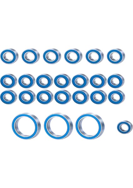 55PCS 1/10 Traxxas-Trx6 Rc Için Kauçuk Mühürlü Top Yatak Kiti Parça Aksesuarları Yükseltmeleri (Yurt Dışından) modelleri