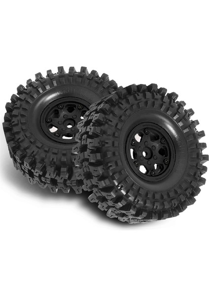 4pcs Plastik Tekerlek Göbeği 1.9 Inç Kauçuk Kaya Lastikleri 1:10 Rc Paletli Araba Eksenel SCX10 Trx4, Yeşil Için Tekerlek Lastikleri (Yurt Dışından)