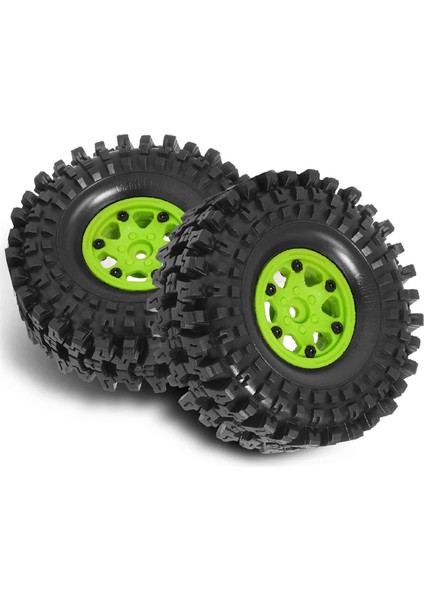 4pcs Plastik Tekerlek Göbeği 1.9 Inç Kauçuk Kaya Lastikleri 1:10 Rc Paletli Araba Eksenel SCX10 Trx4, Yeşil Için Tekerlek Lastikleri (Yurt Dışından) modelleri