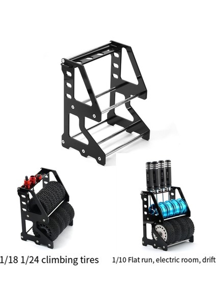 Rc Tekerlek Rafı Rc Tekerlek Lastik Depolama Rafı Rc 1/10 1/12 Taşıtlar Için Metal Tekerlek Rim Lastik Depolama Rafı Model Trail Araç (Yurt Dışından) fiyatları