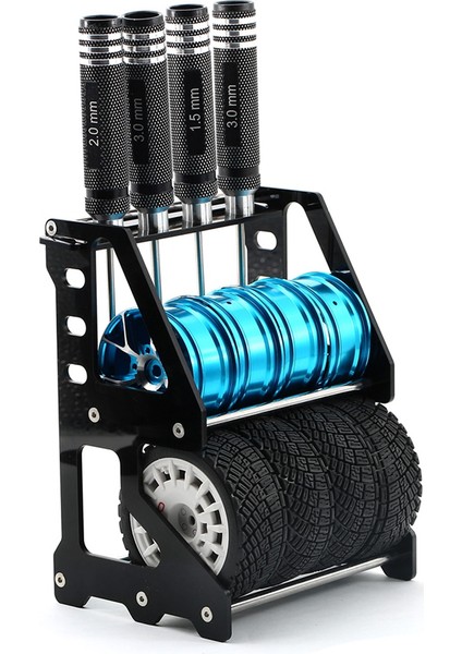 Rc Tekerlek Rafı Rc Tekerlek Lastik Depolama Rafı Rc 1/10 1/12 Taşıtlar Için Metal Tekerlek Rim Lastik Depolama Rafı Model Trail Araç (Yurt Dışından) indirimleri