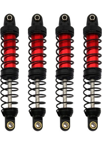 Metal 80MM Şok Emici Yağ Donmutları 1/10 Rc Prıger Araç Axıal SCX10 90046 RBX10 Trx4 Trx6 (Yurt Dışından)