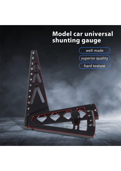 Metal Ayarlanabilir Cetvel Ayarlama Rc Araba Yüksekliği ve Tekerlek Jant Kamber 15 Derece Hobi Aletleri 1/8 1/10 Rc Araba, 2 (Yurt Dışından) modelleri