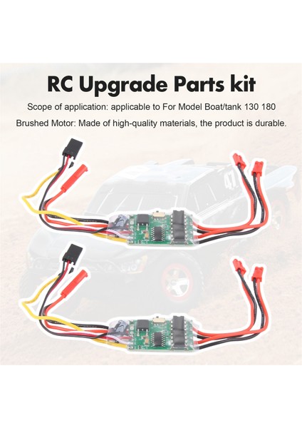 Çift Yollu Çift Yönlü Fırça Esc 2s-3s Lıpo 5A Esc Rc Model Tekne/tank 130 180 Fırçalı Motor, 2 Pcs Için Hız Kontrolü (Yurt Dışından) fırsatları