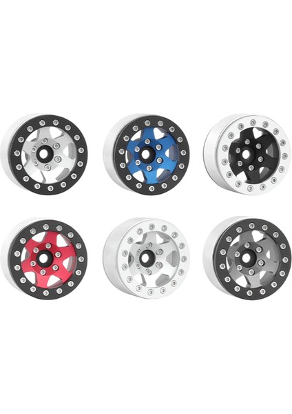 Siyah Gümüş Jant 1.55 Inç Metal Tekerlek Lastik Tırmanma Arabası AX90069 Jimny CC01 Için (Yurt Dışından) fiyatları