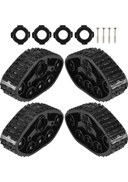 4pcs Yükseltme Track Wheels 1/16 Wpl B14 B24 C14 C24 Kamyon Rc Araç Aksesuarları Yükseltme Yedek Parçaları Rc Araç Parçaları (Yurt Dışından) modelleri