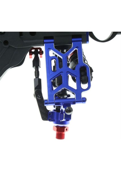 Alüminyum Alaşım Ön Direksiyon Kupaları ARA330792 Arrma Için 1/10 Kraton Outcast 1/8 Mojave Rc Araba Yükseltme Aksesuarları Mavi (Yurt Dışından) modelleri