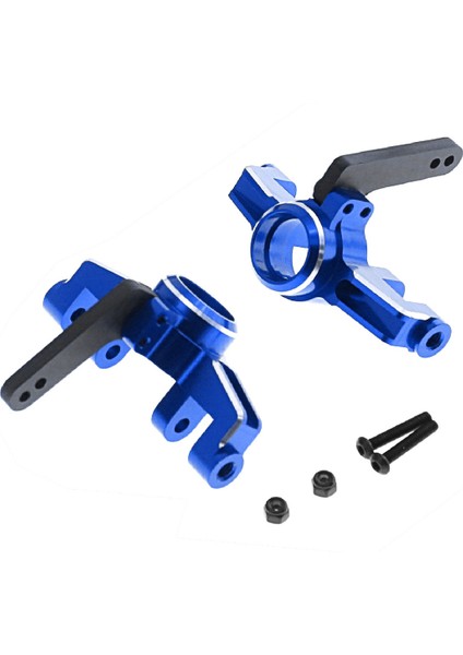 Alüminyum Alaşım Ön Direksiyon Kupaları ARA330792 Arrma Için 1/10 Kraton Outcast 1/8 Mojave Rc Araba Yükseltme Aksesuarları Mavi (Yurt Dışından) fırsatları