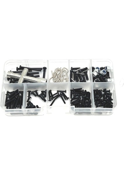 159PCS Metal Yükseltme Retrofit Vidalı Tool Kutusu Scy Için 1/16 16101 16201 Jjrc Q130A Q130B Rc Araç Parçaları (Yurt Dışından) indirimleri