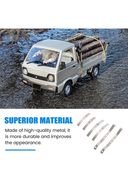 2 Çift Çelik Şok Emici Yaprak Yayları Wpl D12 B14 B24 B16 B36 Rc Kamyon Araç Yükseltme Parçaları Aksesuarları (Yurt Dışından) fırsatları