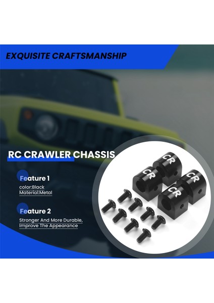 Lcg Alt Ağırlık Merkezi Metal Gövde Post Montajı 1/10 Rc Craıl Araç Axıal SCX10 I Iı Iıı Capra Caprames Parçaları, 1 (Yurt Dışından) indirimleri