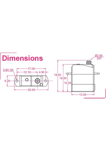 Afrc D1302 Mını 1.7g Büyük Tork Mini Dijital Servo Jst1.0 Rc Model Drone Uçak Helikopteri (Yurt Dışından) indirimleri