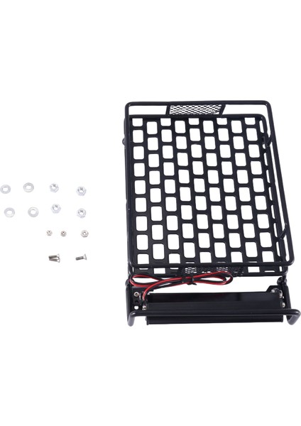 Metal 170X110MM Bagaj Taşıyıcı Çatı Rafı Tamiya CC01 CR01 RC4WD D90 Eksenel SCX10 1/10 Rc Trawler Araba (Yurt Dışından)