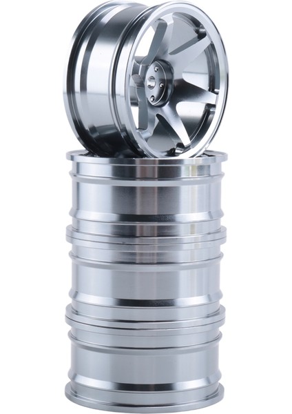 4p Alüminyum Alloy6 Rc Için Tekerlek Jantını Tekerlek Jant 1/10 Yolda 1052 Drift Sakura TE37+, Gri (Yurt Dışından) fiyatları