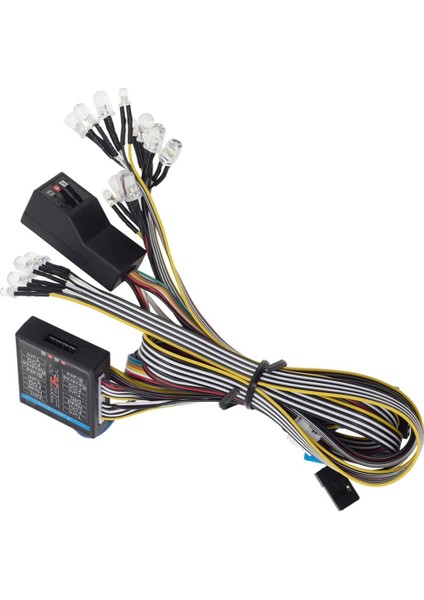 Aydınlatma Sistemi Kiti Simülasyon Kontrolü Işık Freni Işık Rc Araç Işık Kiti 1/10 1/8 Model Rc Araç Kamyonu Yükseltme Parçaları (Yurt Dışından) fırsatları