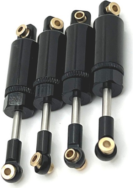 4pcs Mn 1/12 D90 MN82 LC79 MN78 Için Hidrolik Şok Emici Wpl 1/16 C14 C24 C34 C44 Rc Araba Yükseltmeleri Parça Siyah (Yurt Dışından) indirimleri