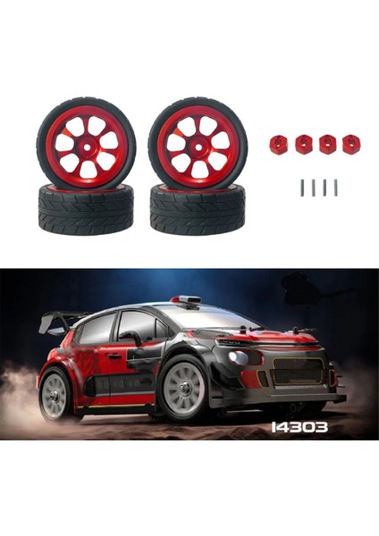 Lastikler Metal Tekerlek Göbekleri Mjx Için Set 1/14 14301 14303 Rc Araba Yükseltme Parçaları (Yurt Dışından) fırsatları