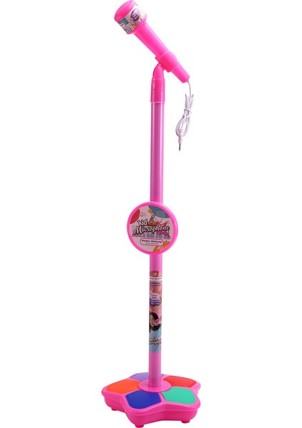 Çocuk Mikrofonu Hafif Stand Oyuncak, Yüksekliğe Göre Ayarlanabilir Mikrofon, Beyin Eğitimi Eğitim Oyuncakları Doğum Günü Hediyesi Pembe (Yurt Dışından) fiyatları
