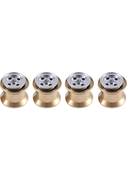 4pcs Pirinç Kelepçe Halkası Metal 1.0 Tekerlek Jant Tekerlek Göbeği FCX24 Max Smasher 1/24 Rc Paletli Araba Yükseltme Aksesuarları, 2 (Yurt Dışından) fırsatları