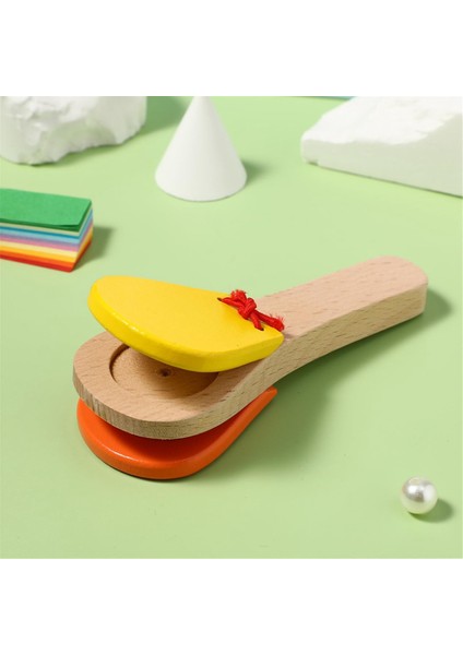 Çocuklar Ahşap Inek Çanları Gürültü Makineleri Çocuklar Için Yetişkinler Için Müzik Aletleri Davul Müzik Kaşıkları Bambu Kastanetleri (Yurt Dışından) fiyatları