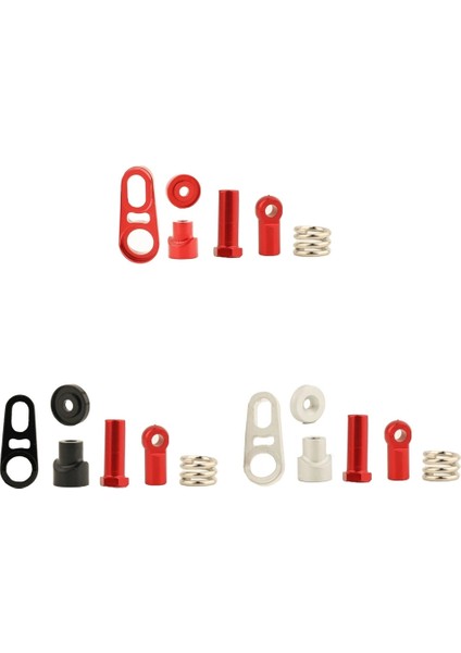 Metal 2 Vitesli Servo Saver Set AXI252025 Eksenel Scx6 1/6 Rc Paletli Araba Yükseltmeleri Parça Aksesuarları, Siyah (Yurt Dışından) indirimleri