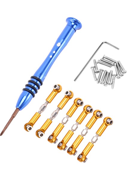 Wltoys Için Metal Ayarlanabilir Çubuklar A959B A969 A979 K929 Rc Araç Parçaları, Sarı (Yurt Dışından) fiyatları