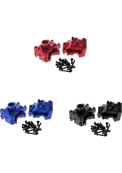 Alüminyum Ön Arka Bulk Başı Şanzıman Muhafazası 9529 1/8 Traxxas Sledge 95076-4 Rc Araba Yükseltmeleri Parça Aksesuarları, Siyah (Yurt Dışından) fiyatları