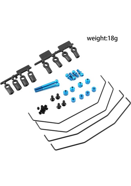 Tamiya Td4 Için Ön ve Arka Sallanma Çubuğu Kit 22037 1/10 Rc Araba Yükseltme Parçaları Aksesuarları (Yurt Dışından) fırsatları