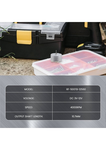 Yeni Elektrik Mini Vdc DVD Motor RF-500TB-12560 6V-4000RPM 32X16MM Dc 3V-12V (Yurt Dışından) fiyatları
